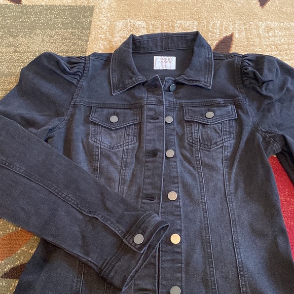 Tinseltown Juniors’ Puff-Sleeve Denim Dress - Picture 6 of 11